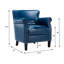 Fauteuil d'appoint Club - bleu marine-662609127