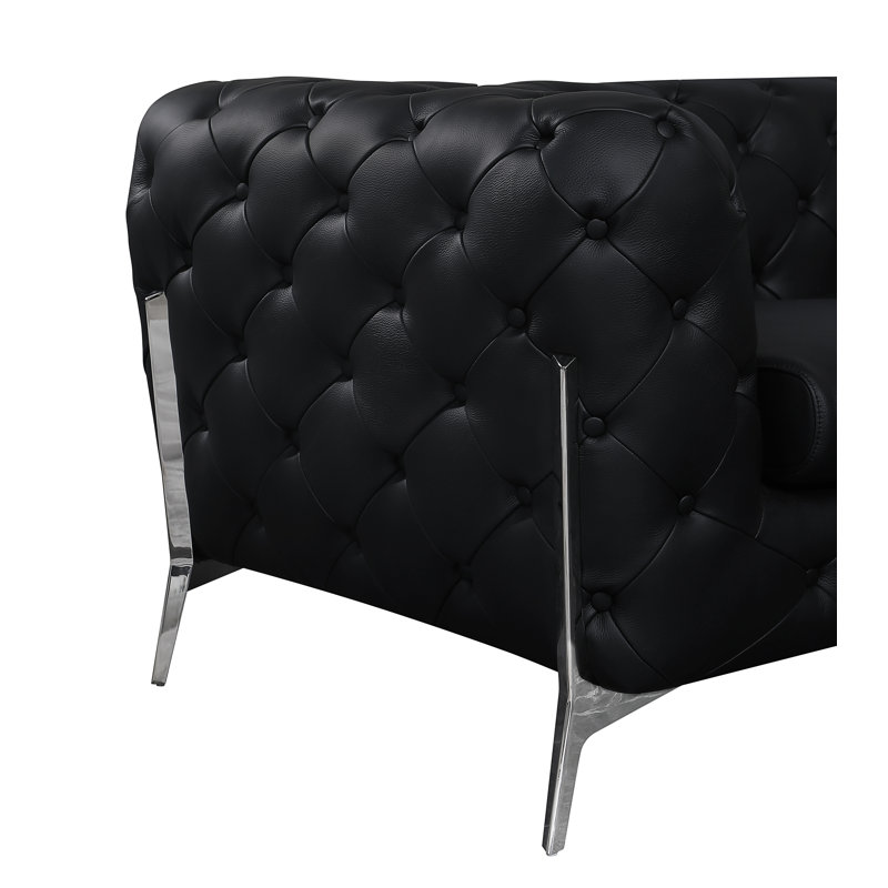 Causeuse en cuir 100% italien Global United