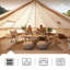 Tente de camping pour 10 personnes (vert)-126509581