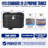 Flame King Dual 20LB Propane LP Tank Light Plastic Heavy Duty Cover for RV, Travel Trailer, Camper