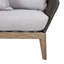 Fauteuil club d'extérieur en bois d'eucalyptus Chakiya-1309580828