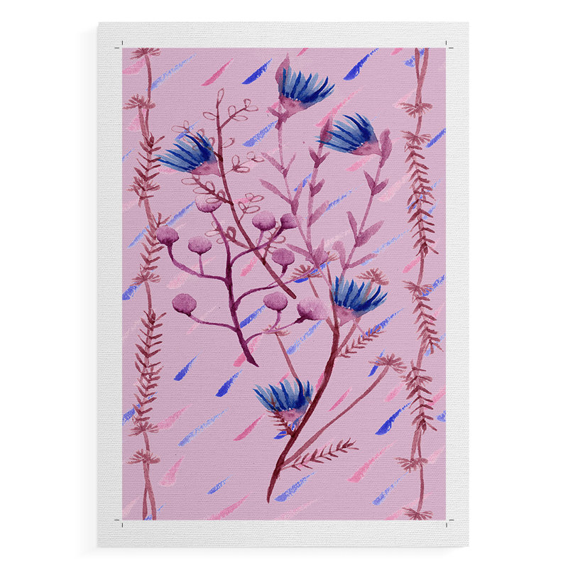 Collection X-O B - Impression sur toile seulement - NON-CADRE, H 18 po x l 12 po