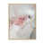 Toile brune avec cadre flottant