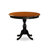 5-Piece Dining Table Set Includes a Dining Table and 4 Light Sable Linen Fabric Modern Dining Chairs with Button Tufted Back - Black Finish-2109887834