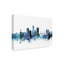 « jacksonville floride blue blue horizon », reproduction d’impression sur toile tendue-928041103