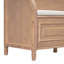 Banc de rangement rembourré, banc d'entrée-274918202