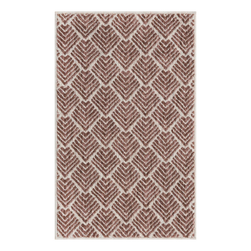 Jera Geometric Indoor Rug, Rectangle 2' x 3'