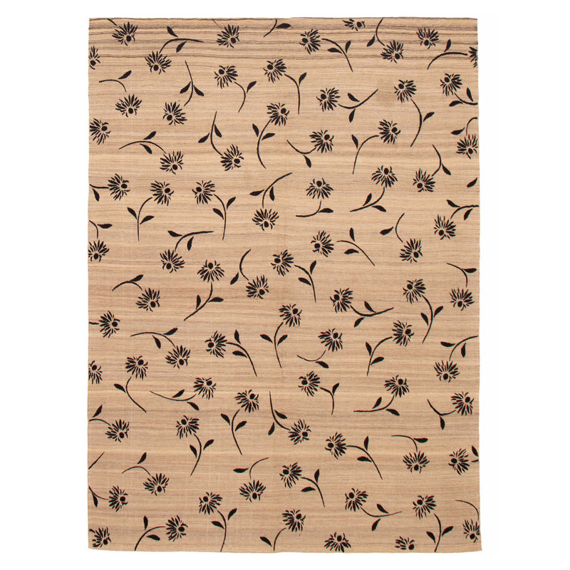 Kilim kaki Ankara 7 pi 0 po x 9 pi 3 po