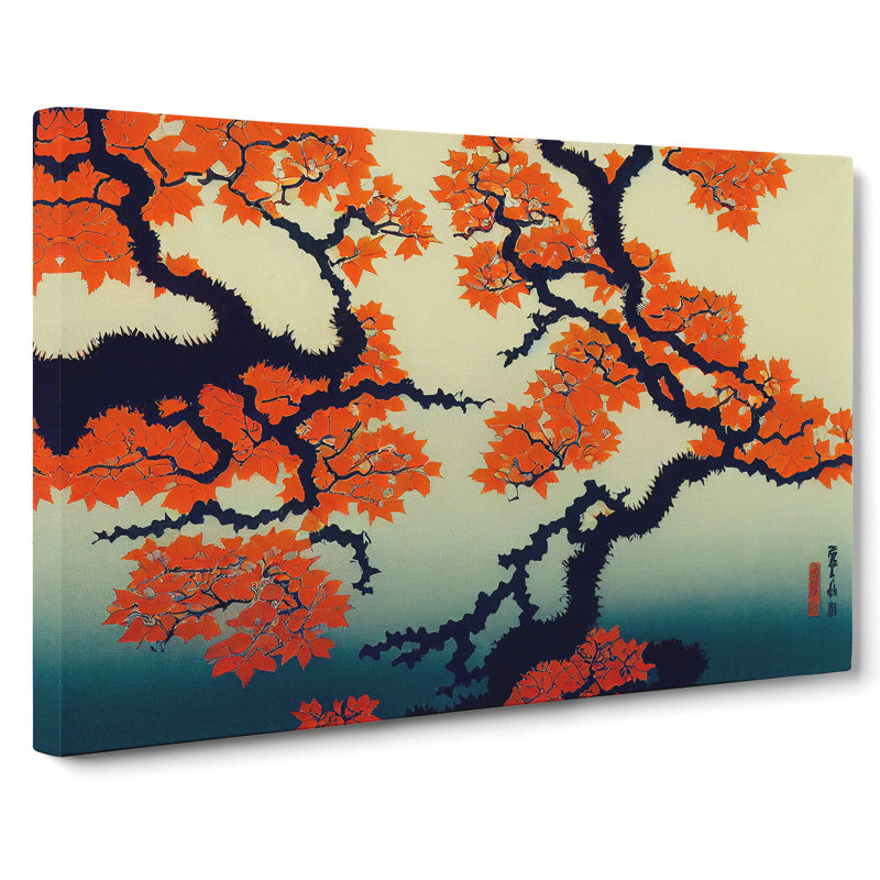 Autumn Forest Tree - Wrapped Canvas, 40cm H x 60cm W x 3cm D