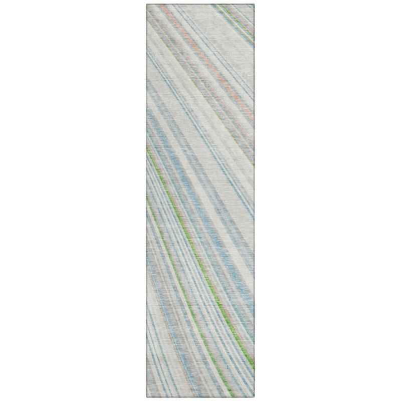 Tapis Chayden avec envers antidérapant, Tapis de couloir 2 pi 3 po x 7 pi 6 po