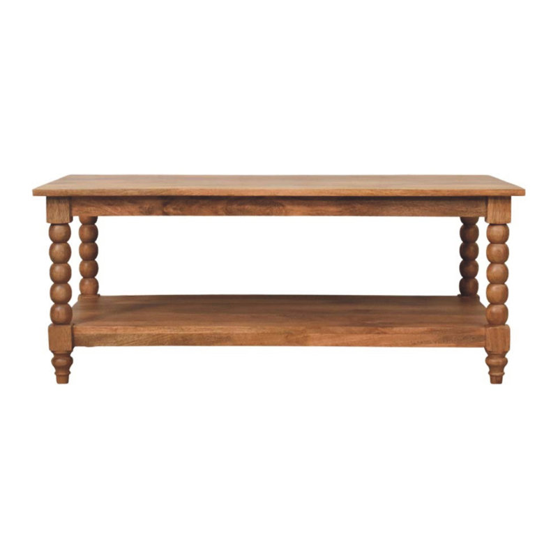 Table basse Barley Twist, 17.7" H x 43.3" W x 23.6" D