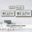 Beach Better - toile encadrée