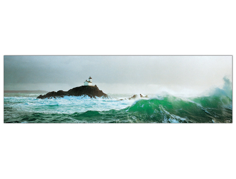 Plisson - No Frame Panoramic Print on Wood, 25cm H x 87cm W x 1.8cm D