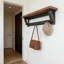 Portemanteau en bois avec tablette Adam
