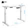 Inbox Zero Electric Stand Up Desk Frame Dual Motor Height Adjustable Sit Stand W/controller