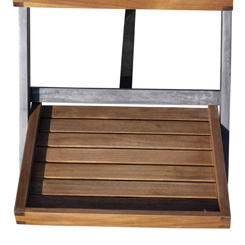 Rowlinson Alderley Plant Ladder, 121cm H x 50cm W x 103cm D