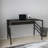 Ricka Modern Writing Desk With Metal Legs-943224120