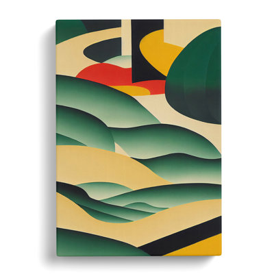 Abstract Stream - Wrapped Canvas