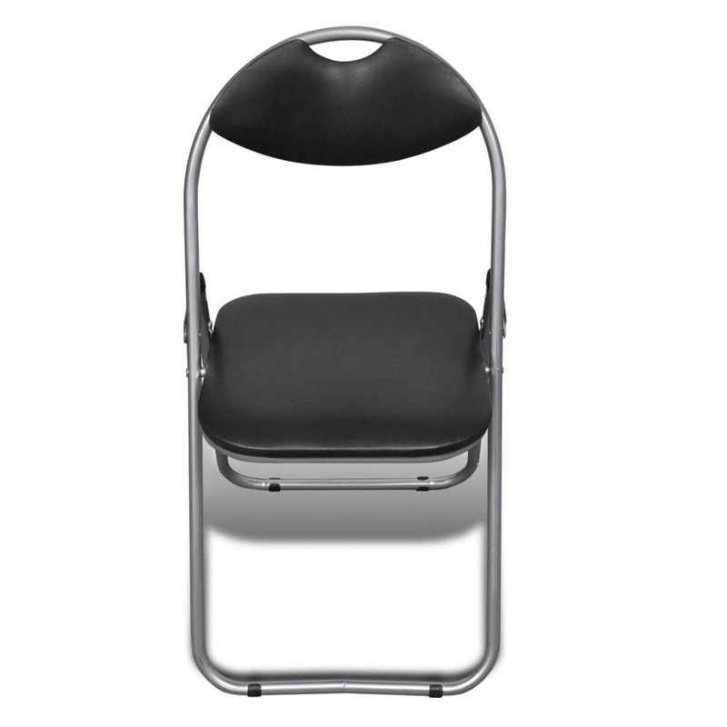 Folding Chairs Faux Leather