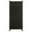 Distressed Light Brown 4-door Display Cabinet