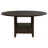 Dark Cocoa 5-piece Round Dining Table Set