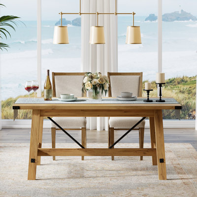 Lysiane Walnut Dining Table