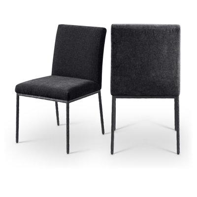 Reeves Chenille Fabric Dining Side Chair