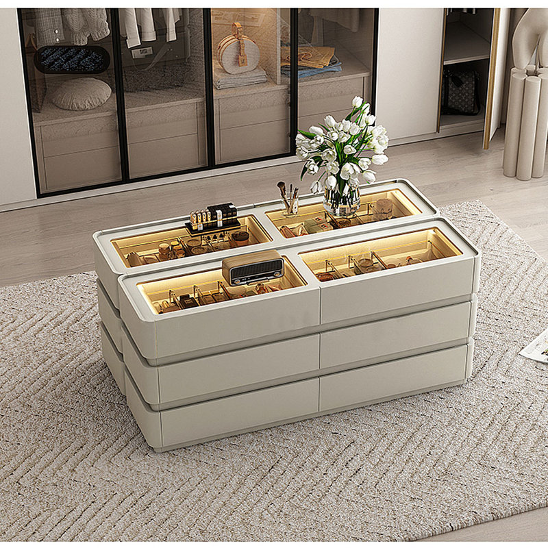 Simple Checkroom Jewelry Display Island C abinet