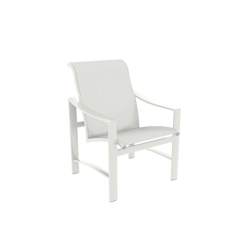 Kenzo Outdoor Dining Armchair, Bogota, Shell