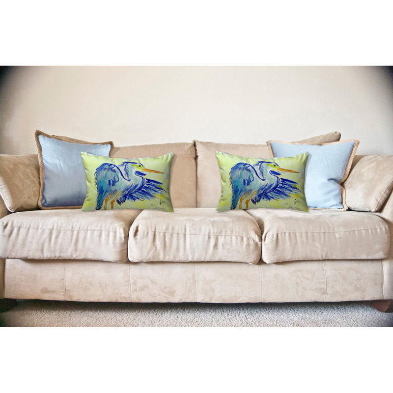 Housse de coussin décoratif intérieur / extérieur Heron Heron