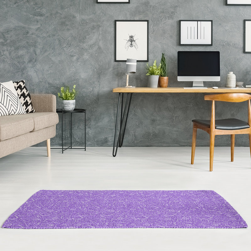 Chenille Indoor Rug, Rectangle 4' x 6'