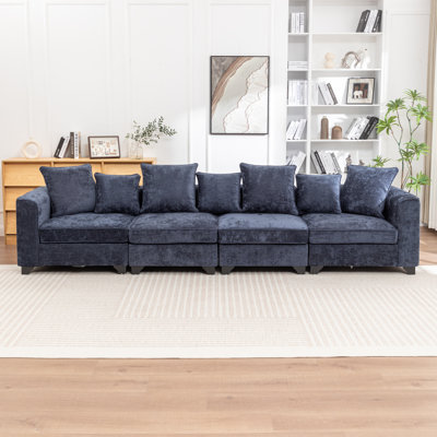 Bennett 4 - Piece Upholstered Modular Sofa
