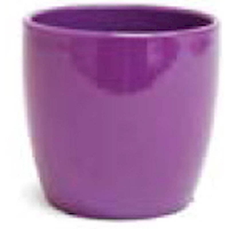 Pot à fleurs en céramique Lawrey, Mauve