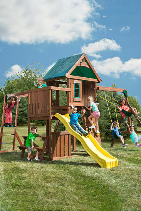 Chesapeake Swing Set by Swing-N-Slide