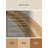 Machine Washable Paxton Triple Jump Modern & Contemporary Striped Rug in Beige – Beige Binding-748667590