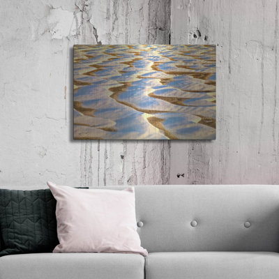 «Union Sands Dune Aérien» par Mark A Paulda, Union Rustic, art mural en métal