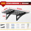 Tablettes flottantes modernes, tablette murale de 23,6 po x 35,4 po pour garage, tablette de rangement robuste