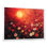 Isabeya Red Sunset Wildflowers Glory III - Art mural fleurs sauvages