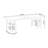 Cerise Rectangular Solid Wood desk-109310380