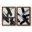 «Black Magic I», peinture sur toile 2 pièces-845326308-845326311