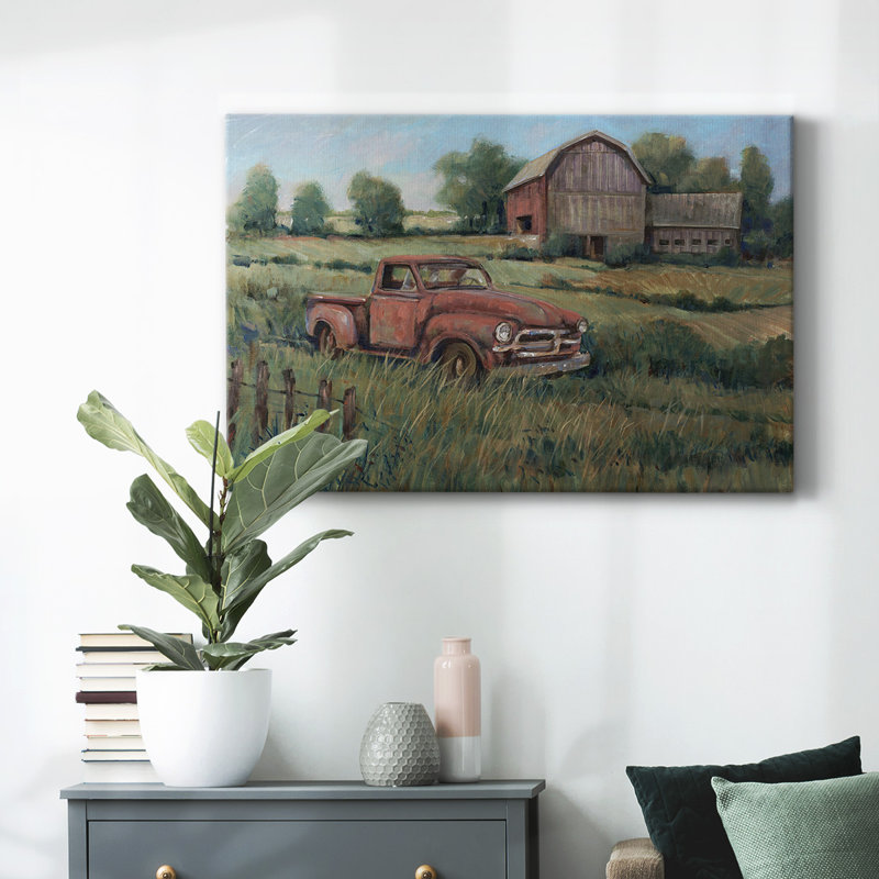 Rusting Away II-Gallery Wrapped Canvas, 40" H x 60" W
