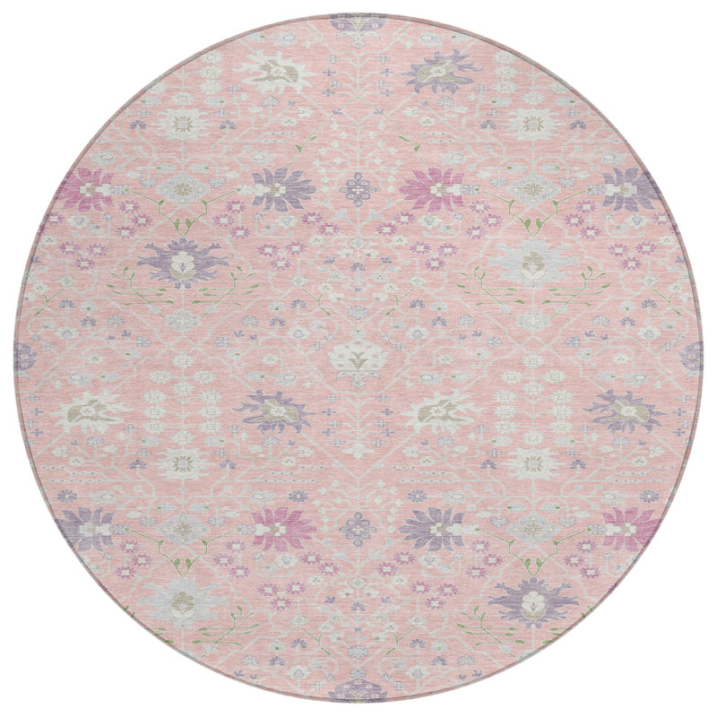 Tapis intérieur / extérieur Chayden Chantille ACN1009, Rond 8 pi