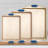 NutriChef Non-Stick Steel 3 Piece Baking Sheet Set