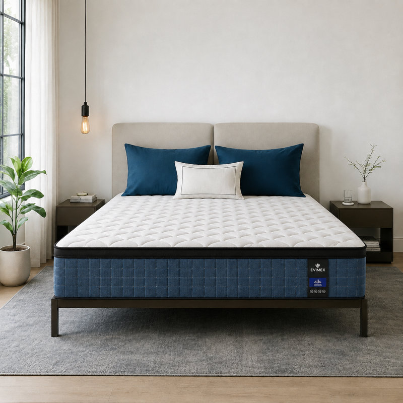 12" Carbon Cooling Hybrid Mattress, Queen
