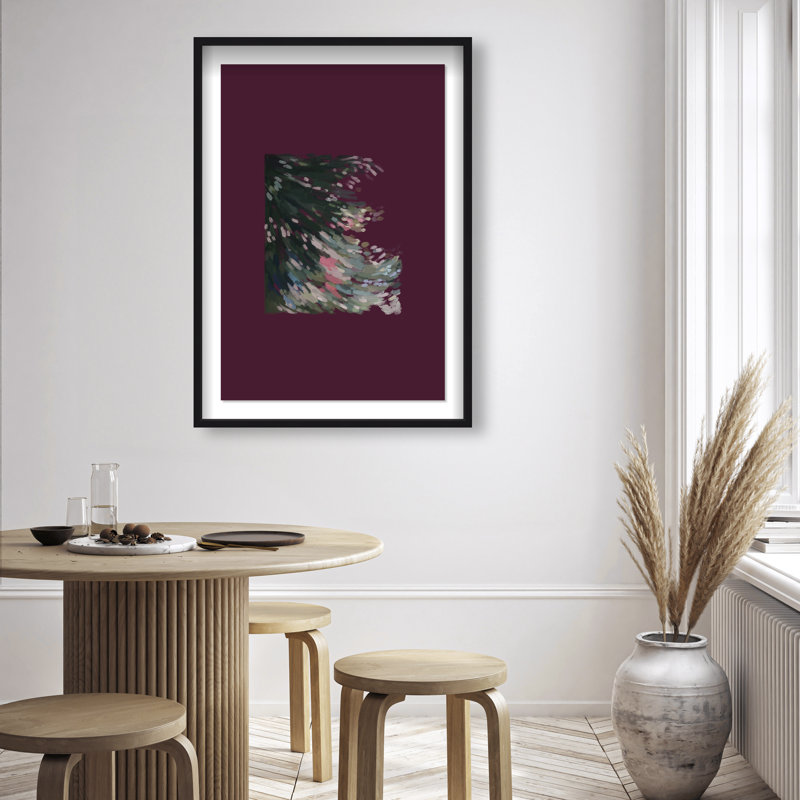 Falling Delicately Print by Oliver Gal, 31.5"H x 46.5"W, Black Shadowbox