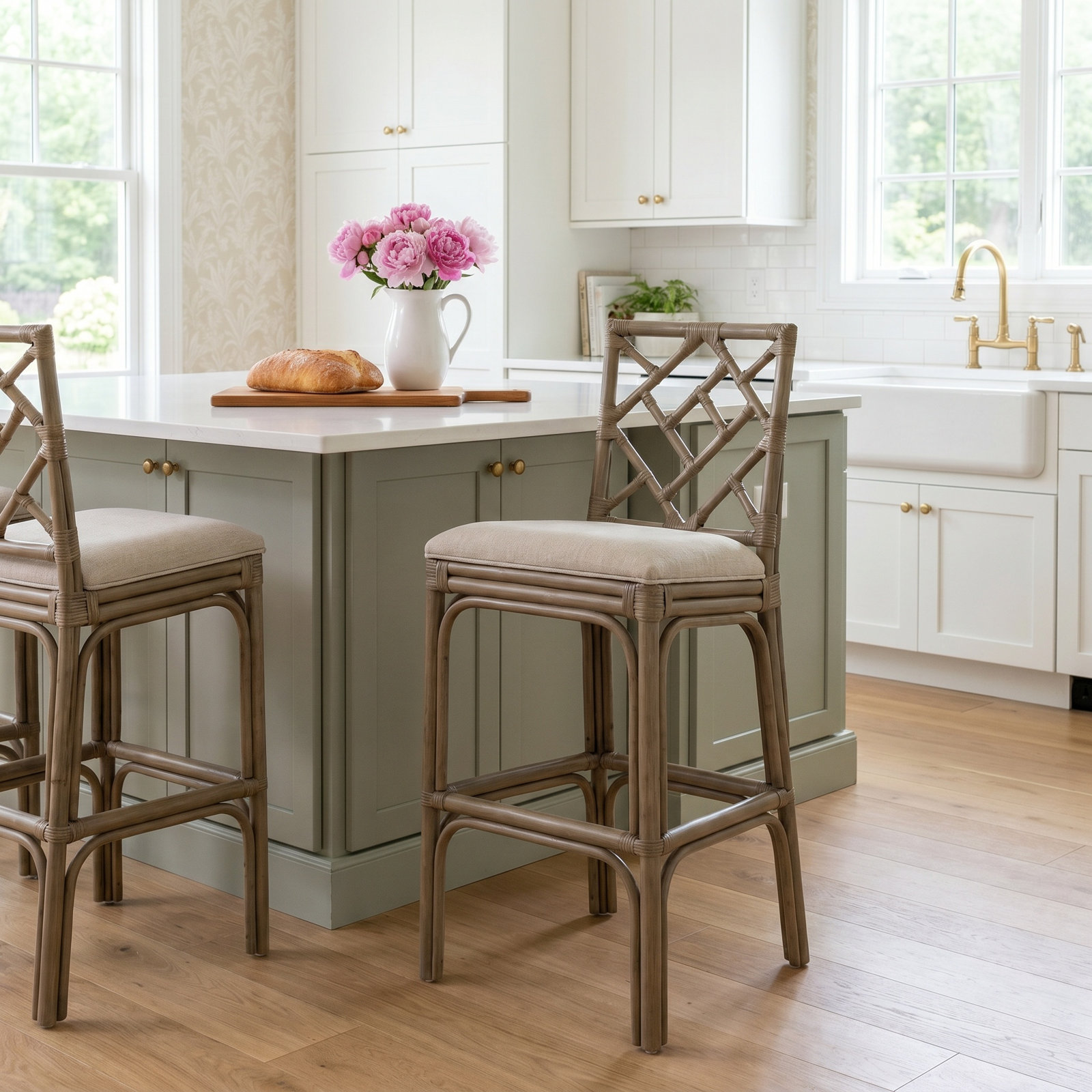 Fulton Bar and Counter Stool, Gray, Bar Stool (30" Seat Height)
