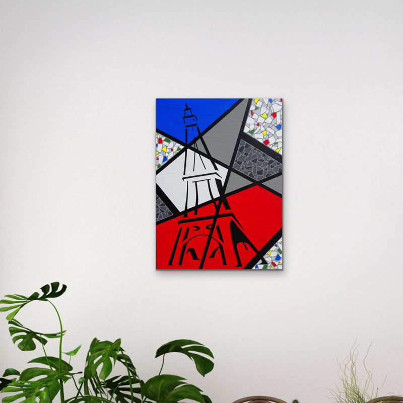 Vive La France! Painting by Eddie Bruckner