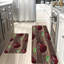 Ensemble de 2 tapis de cuisine Red Bell
