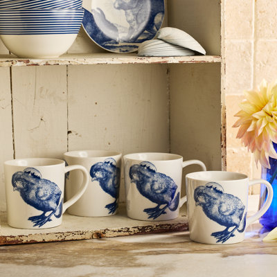 Grumpy Chick Mug Porcelain