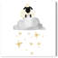«Sheep Cloud and Stars», impression sur toile-23235974